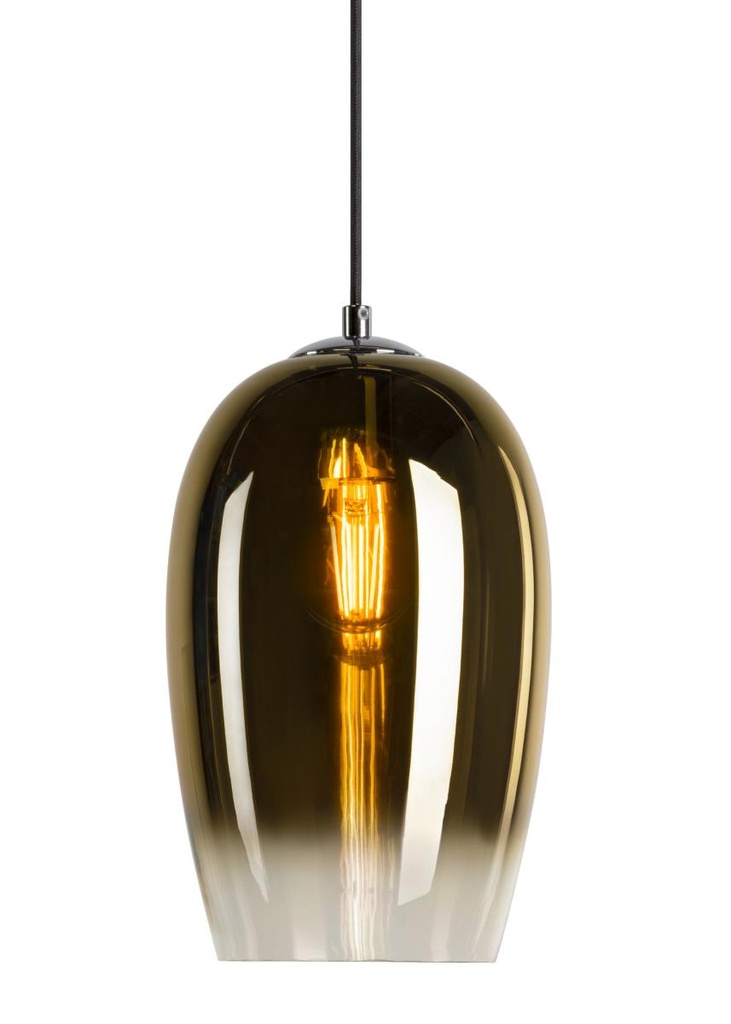[SLV-1006403] PANTILO OVAL PD, E27 pendelarmatuur, goud