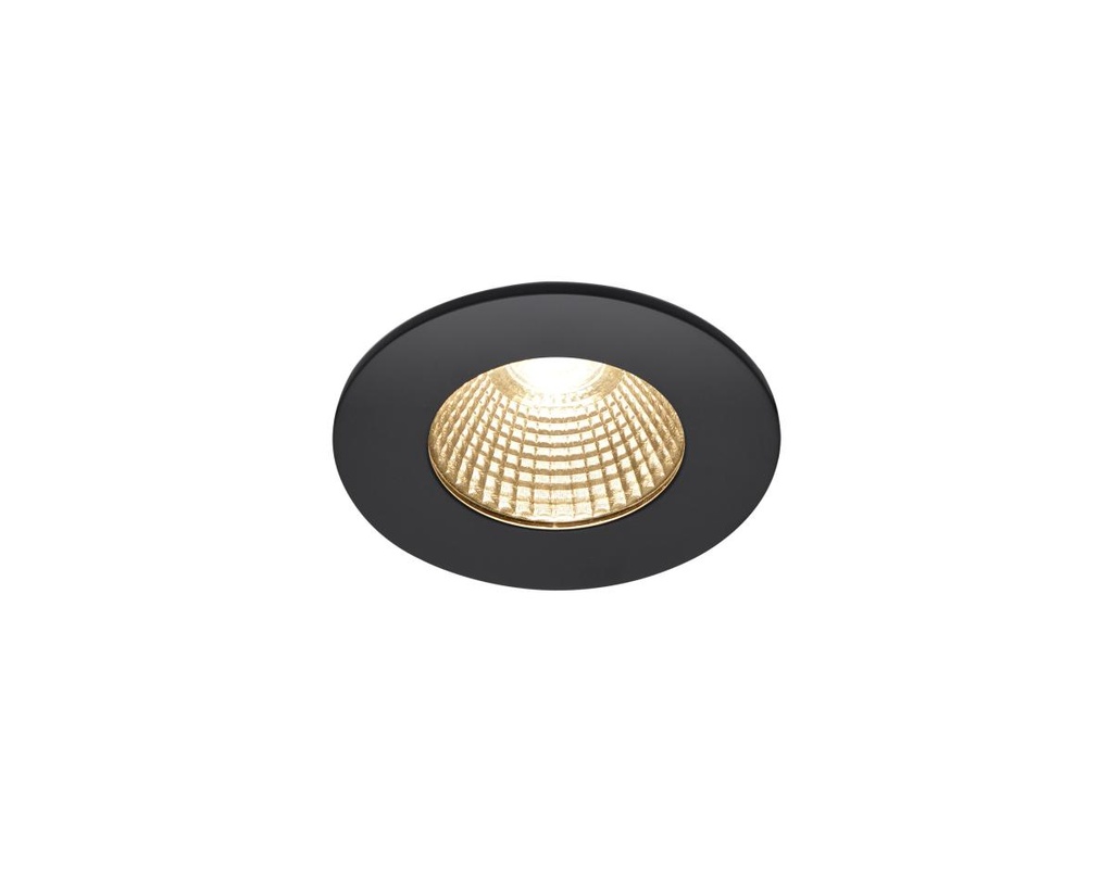 PATTA-I, LED outdoor inbouwarmatuur voor plafond, rond, DL, IP65, zwart, 1800-3000K