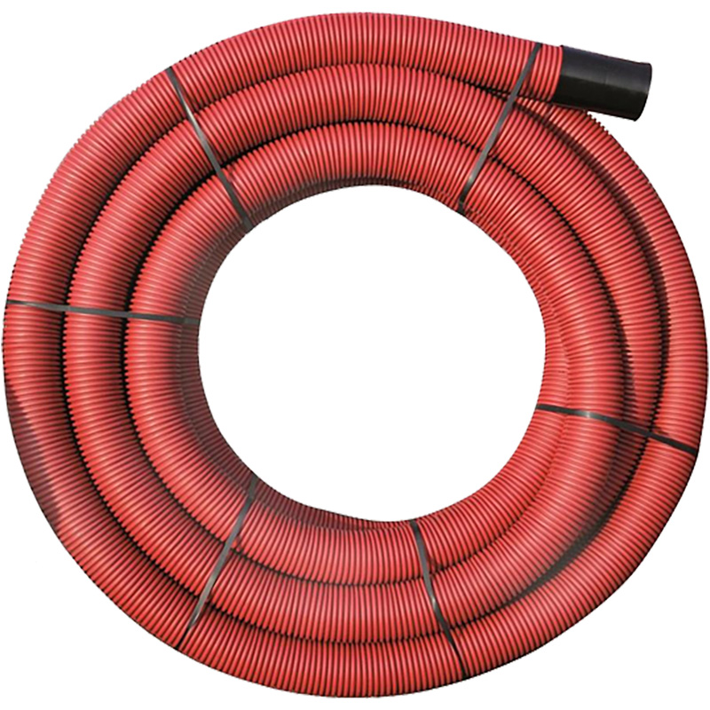[PRE-1298010401] PE Kabelflex rood dmt 40 R 25 m