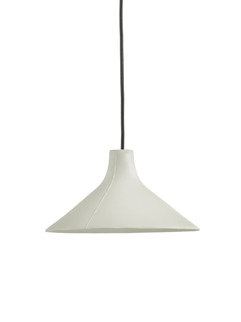 PENDANT LAMP M WHITE SEAM