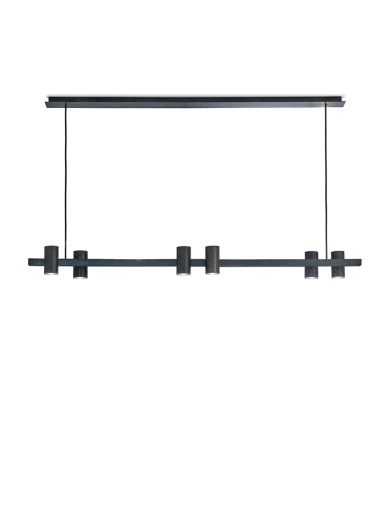 [SER-B7219385] PENDANT LAMP NR.27 BLACK SOFISTICATO