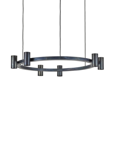 [SER-B7219386] PENDANT LAMP NR.28 BLACK SOFISTICATO