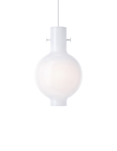 [SER-B0819501] PENDANT LAMP S WHITE NOVECENTO