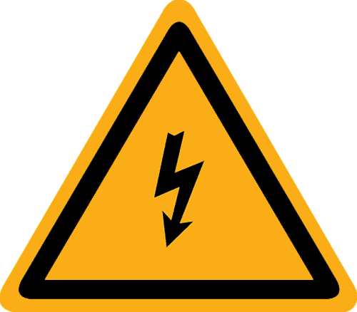 [SME-PICTO BLIK] PICTOGRAM MET BLIKSEM 9 CM