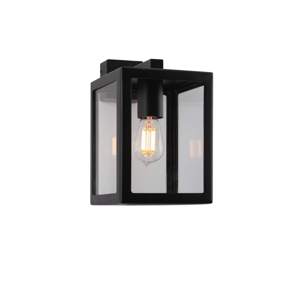 [PSM-W772.32X] POLO opbouw wandlicht zwart textuur