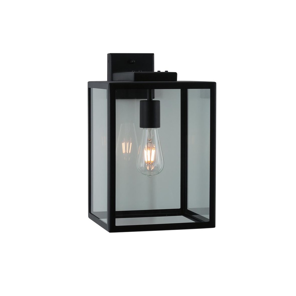 POLO opbouw wandlicht zwart textuur