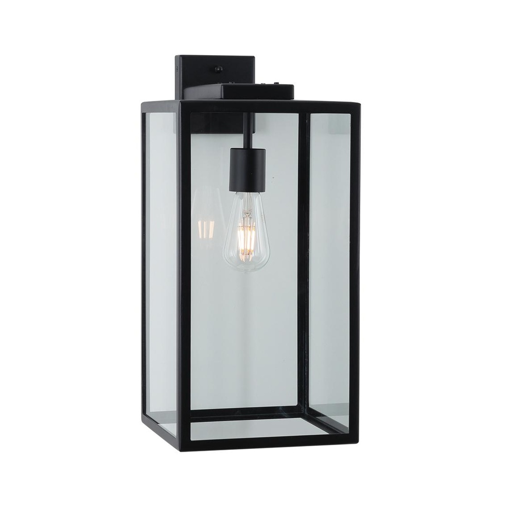 POLO opbouw wandlicht zwart textuur