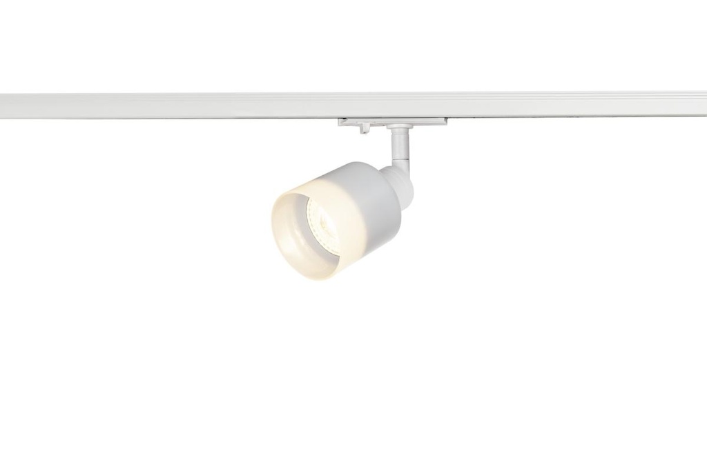 [SLV-1001869] PURI TRACK SPOT, QPAR51, glas, wit, 50W, incl. 1f.-adapter