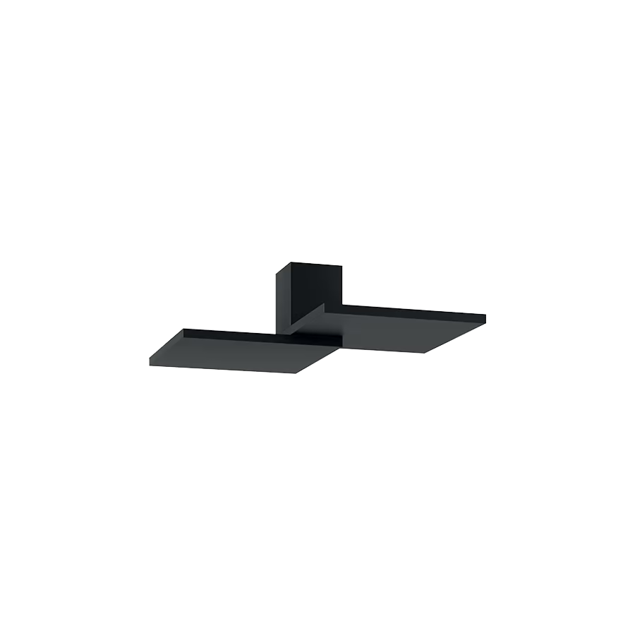 [LOD-14642 2027] PUZZLE WALL&CEILING DOUBLE-SQUARE MATT BLACK 2700K CE