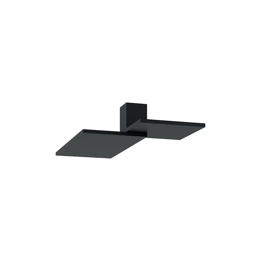PUZZLE WALL&CEILING SQUARE&RECTANGLE MATT BLACK 2700K CE