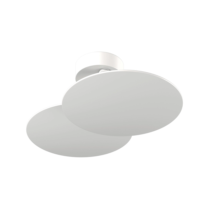 PUZZLE-ROUND WALL&CEILING DOUBLE MATT WHITE 2700K CE