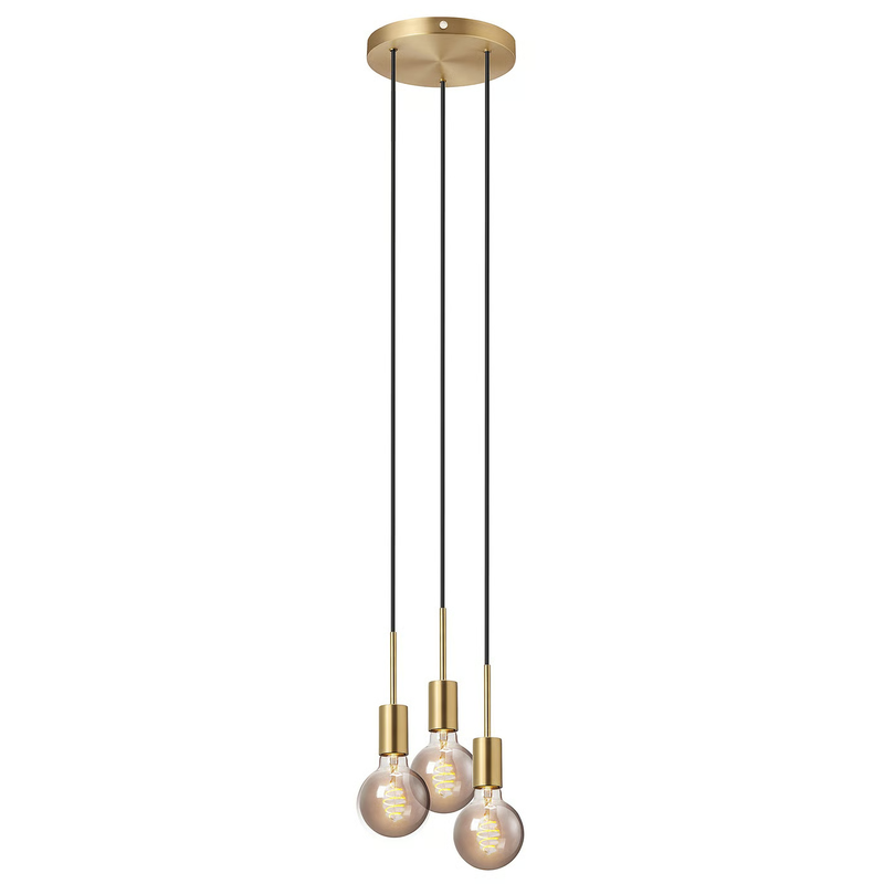 Paco 23 - Hanglamp - Messing - 3xE27