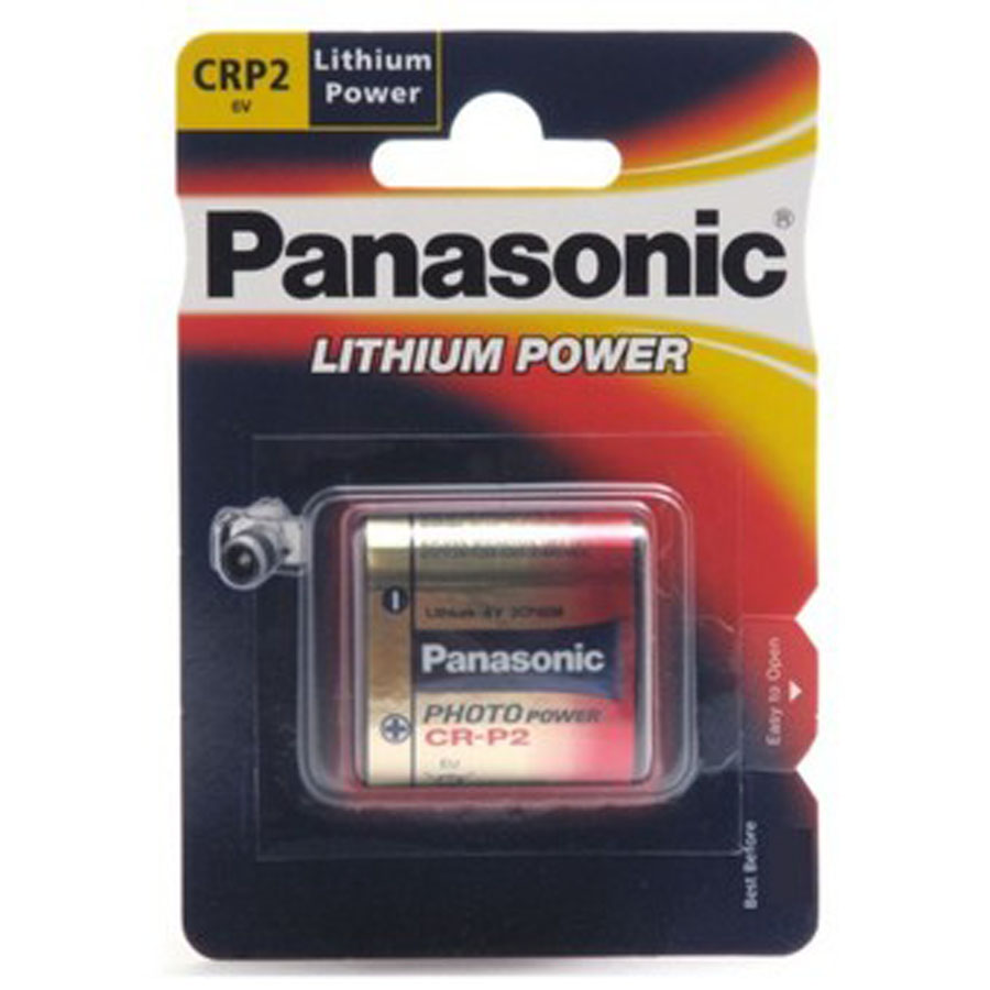 [BAT-CRP2P-B1] Panasonic,photo lithium battery, 6V, BL-1pc
