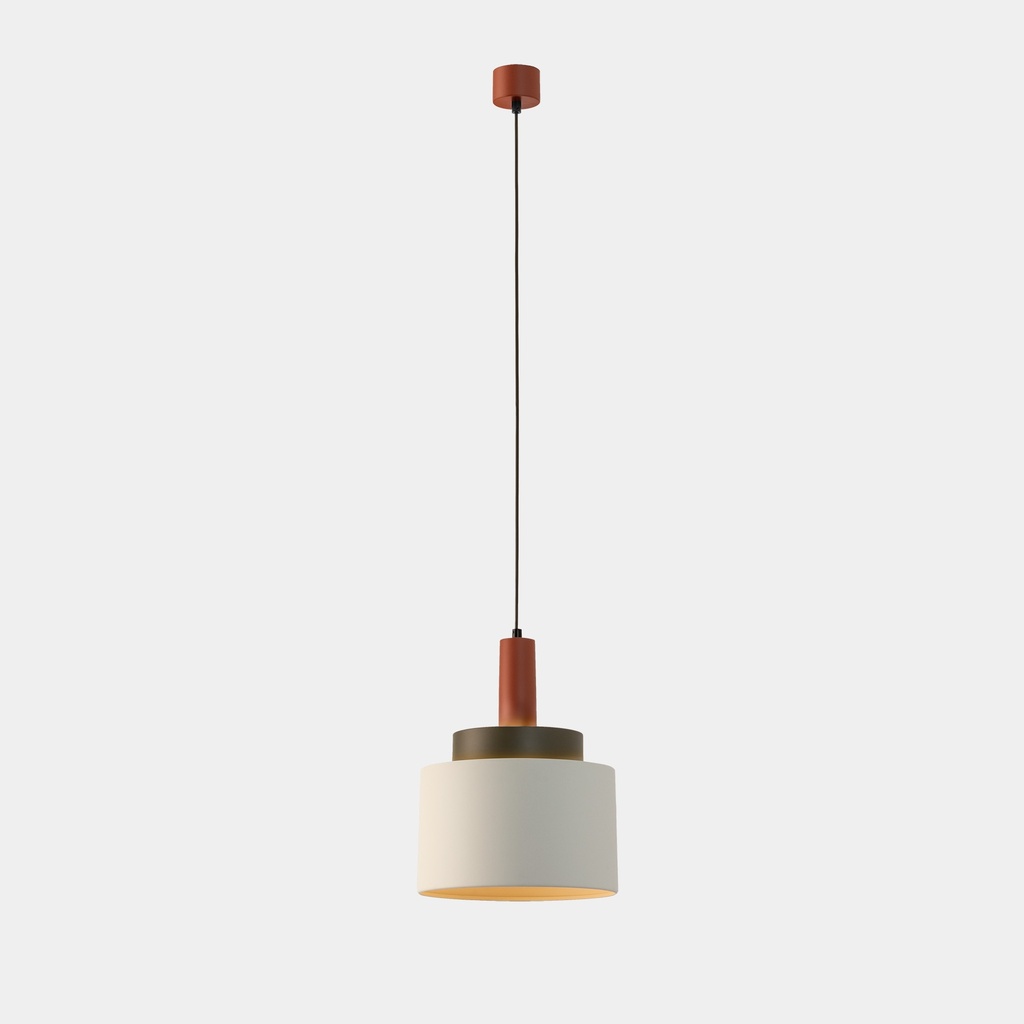 Pendant Keops 1 Body Vast E27 15W Multi-coloured 315lm
