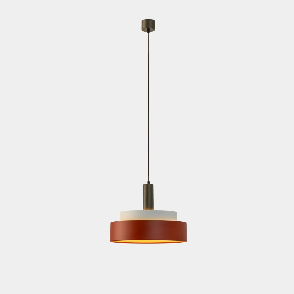 [LC4-00-9034-CV-A1] Pendant Keops 2 Bodies Small E27 15W Multi-coloured 576lm