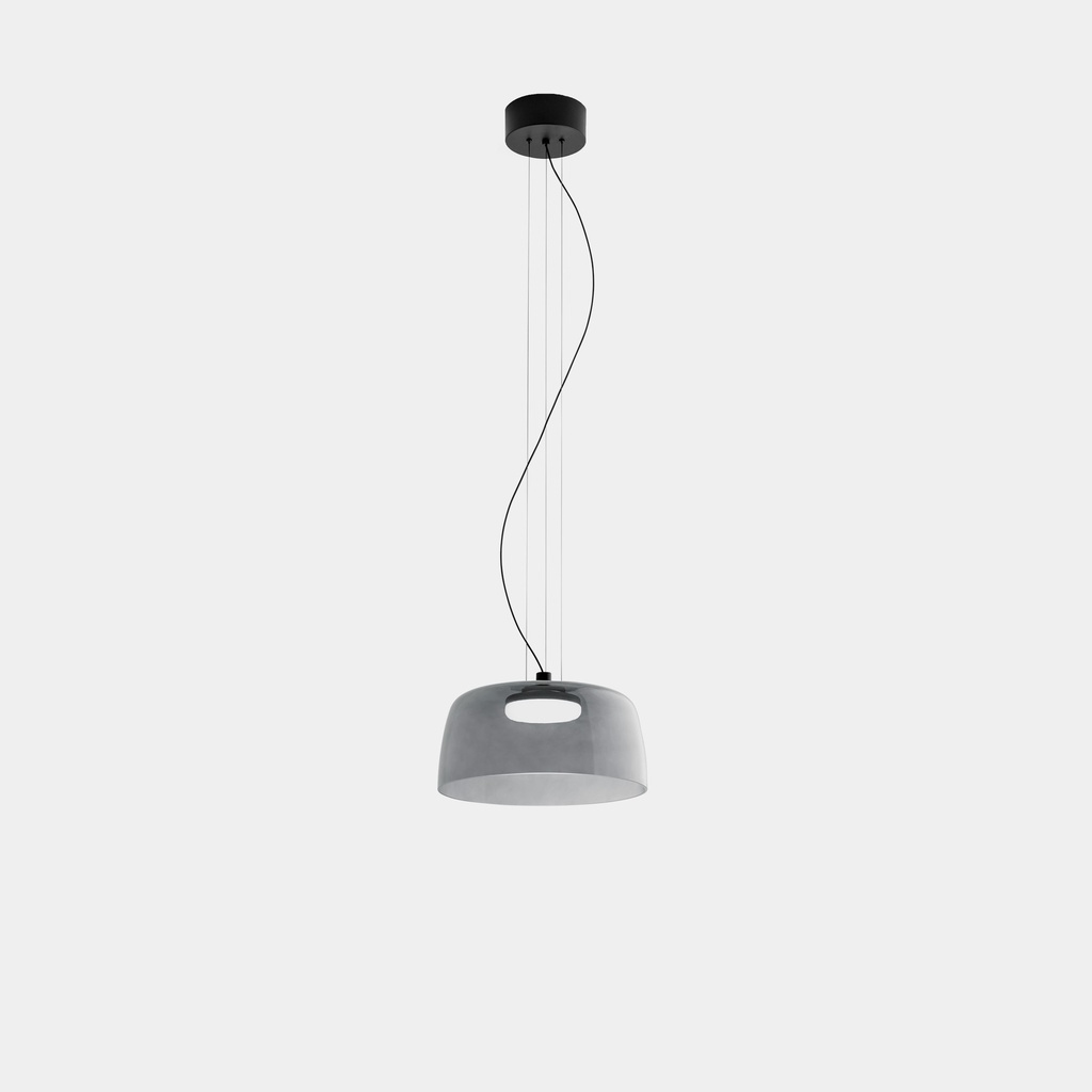 [LC4-00-A025-05-12] Pendant Levels 1 Body Ø320mm LED 19W SW 2700-3000-4000K PHASE CUT Black 1381lm