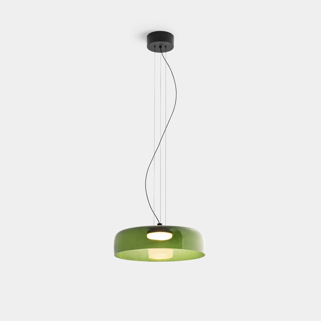 Pendant Levels 1 Body Ø420mm LED 19W SW 2700-3000-4000K PHASE CUT Black 1381lm