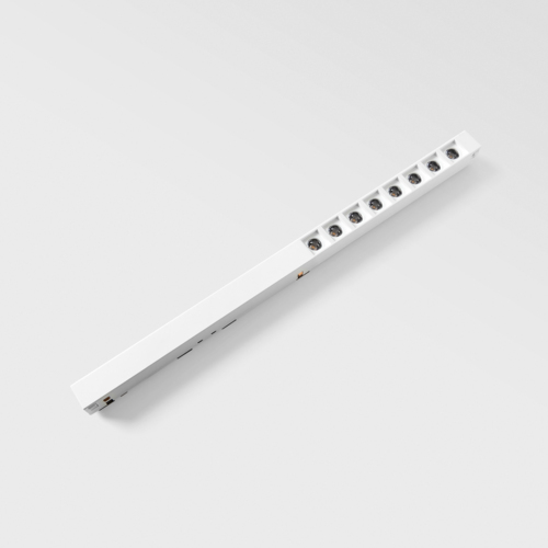Pista Linear Spots Track 48V 302 1x LED 2700K Flood 1-10V White Structure