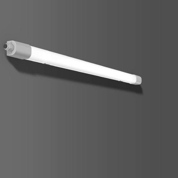 Planox ECO, 22 / 37 W, 3050 / 4950 lm, 840, grijs, on/off Plafond- en wandarmaturen, waterdichte arm