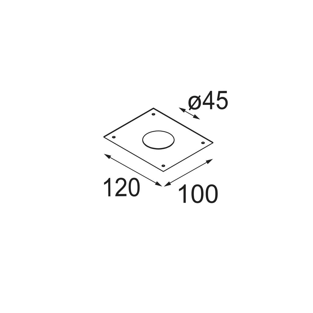 Plaster Kit 100x120-45 1x