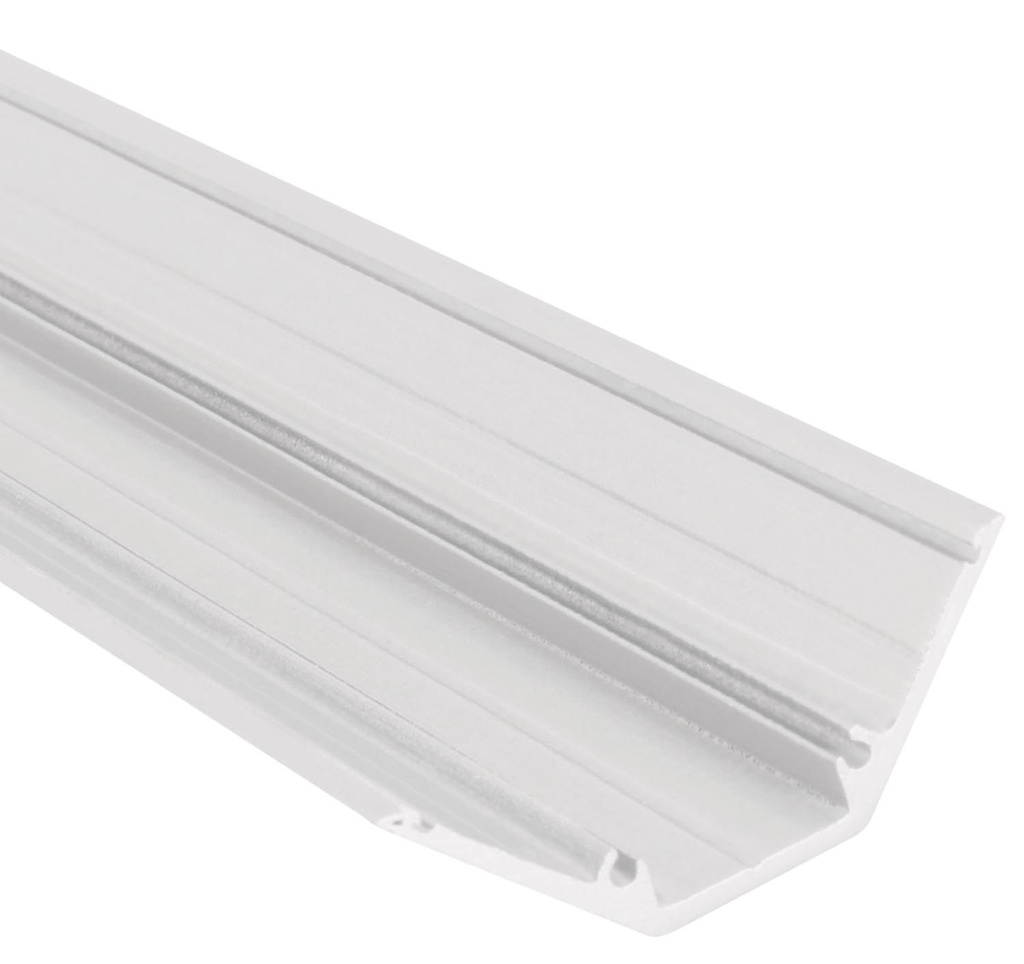 [UNI-L69L000W] Profiel wit C-Line Corner 2000 x 13 x 14,3 mm