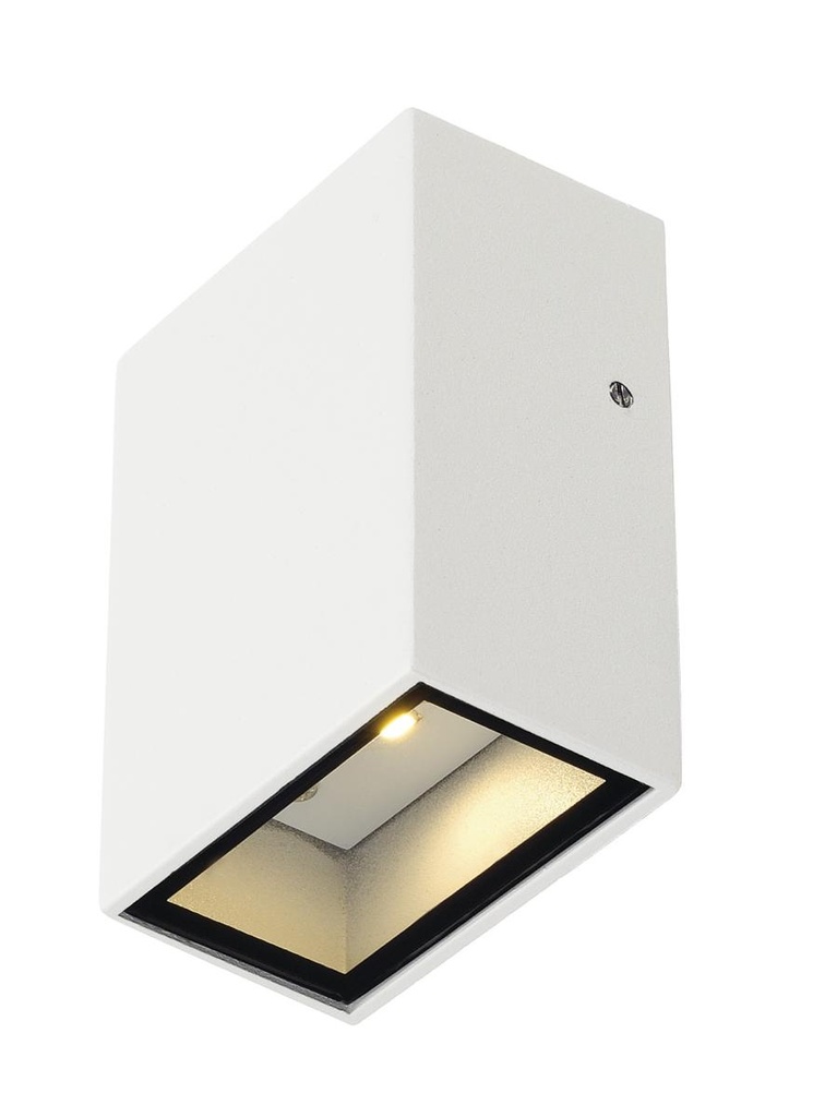 [SLV-232461] QUAD 1, wandarmatuur, LED, 3000K, IP44, hoekig, wit, 4,6