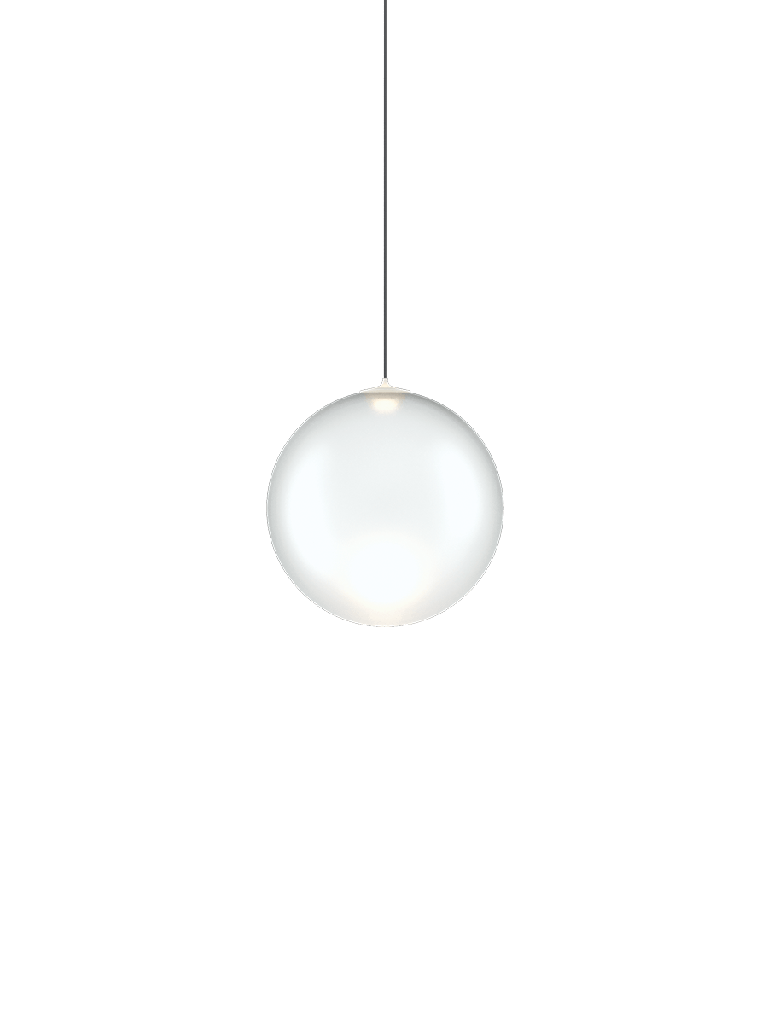 [LOD-17112 1327] RANDOM SOLO CLUSTER PENDANT ø 14CM FROSTED WHITE 2700K CE
