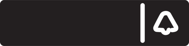 [NIK-550-22092] RESERVENAAMPLAAT VOOR DE VIDEOBUITENPOST, 2 AANRAAKTOETSEN