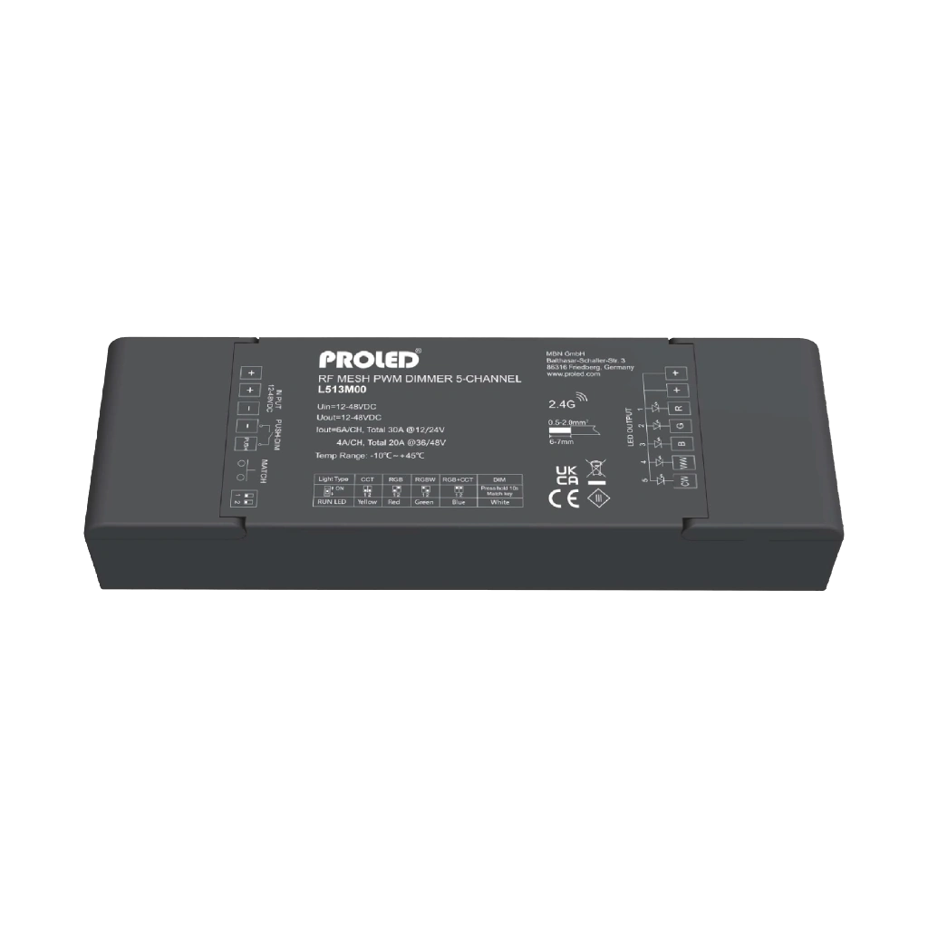 [UNI-L513M00] RF MESH PWM DIMMER 5-KANAL