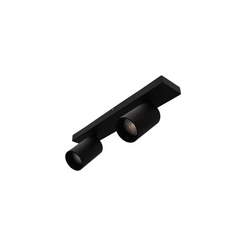 RIVA 2 GU10 MAX 2x10W PAR16 Mat zwart