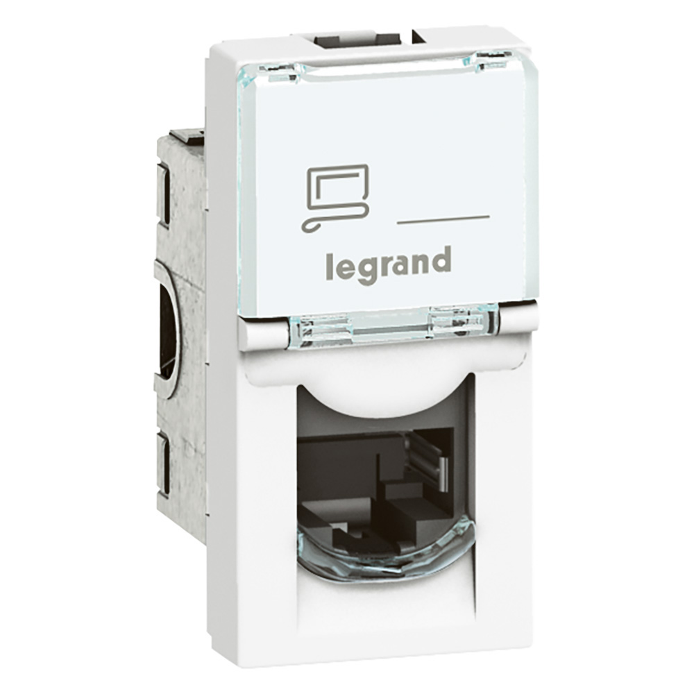 [LEG-076561] RJ45 cat 6 UTP 1 mod wit