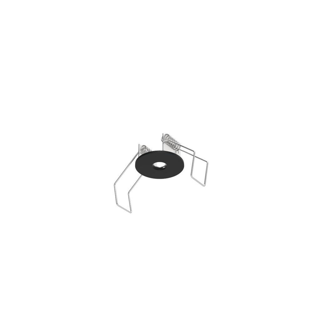 [PSM-013.1M] ROSETTE IN inbouwrozet - rond wit textuur