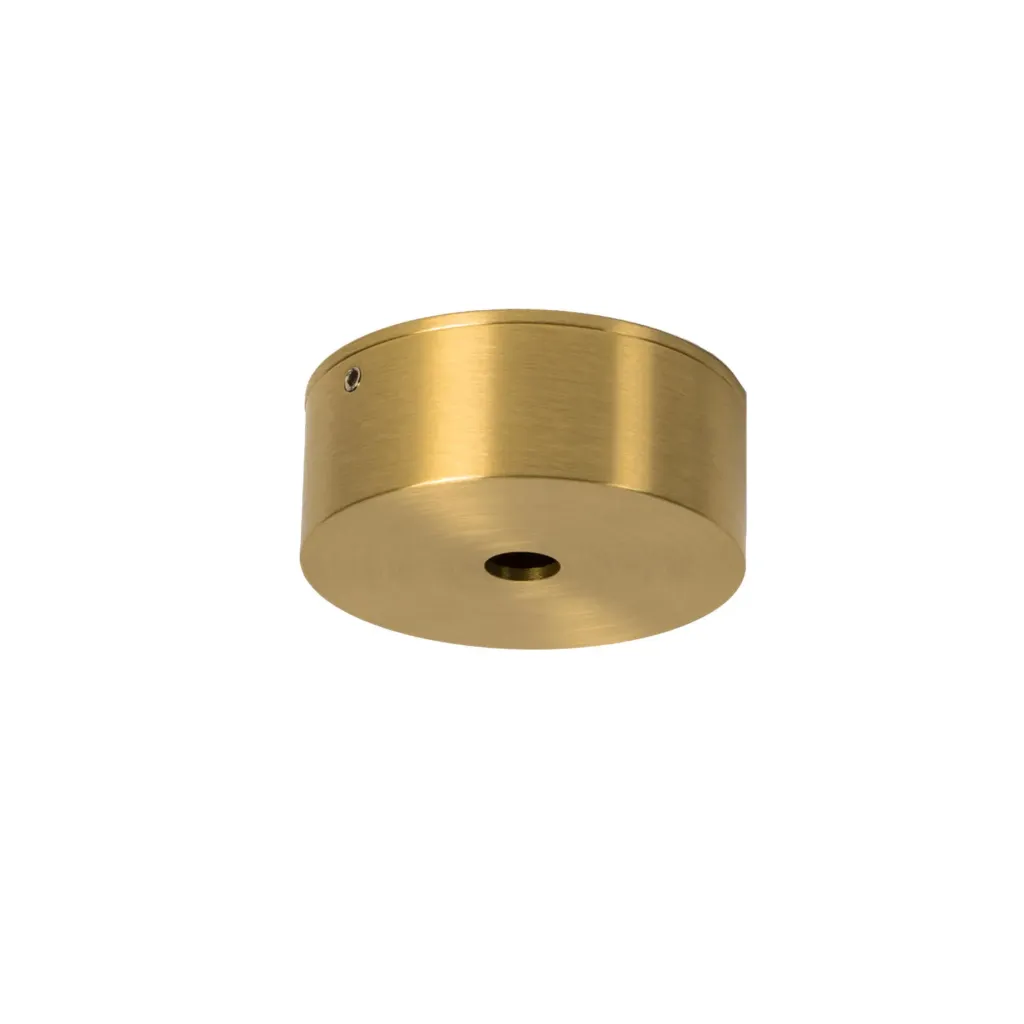 ROSETTE UP - opbouwrozet - rond - goud mat