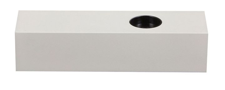 Rechthoek. Basis 175x50x40 voor TECO LED NAULA Wit 1x10W Dim