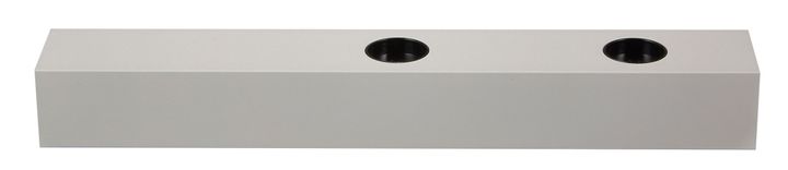 [TEC-TLC220XW0DSS] Rechthoek. Basis 335x50x40 voor TECO LED NAULA Wit 2x10W Dim