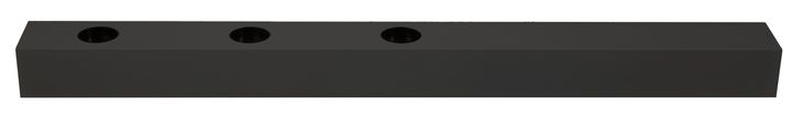 Rechthoek. Basis 560x50x40 voor TECO LED NAULA Zw. 3x10W Dim