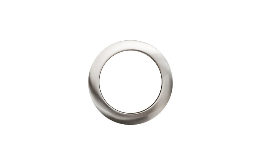 [SG-009973] Rehab ring Ø133mm geborsteld staal (Indoor)