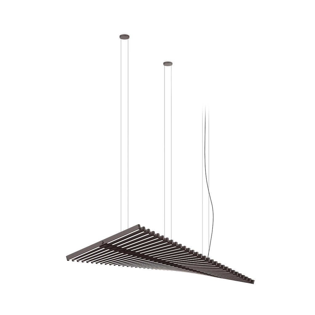 Rhythm Horizontal,Pendant,14 Chocolat,2700K,1-10V