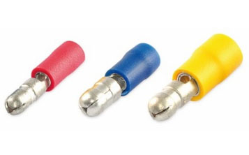 Ronde man. stekker 25/4 blauw 2,5mm²