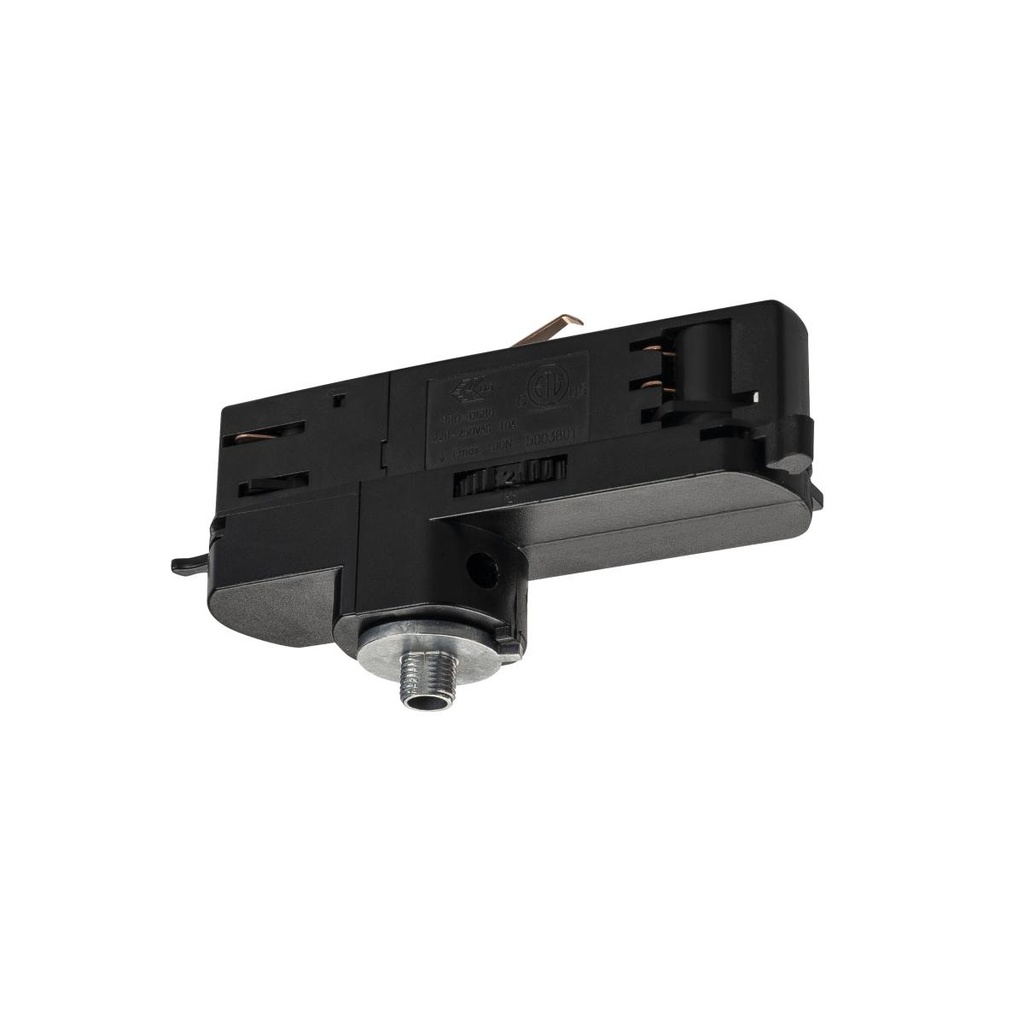 S-TRACK DALI, lampadapter zwart
