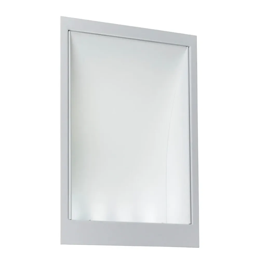 [PSM-1235A.LED.1M.NW] SCREEN inbouw wandlicht - asymmetrisch - met geribbelde reflector wit textuur