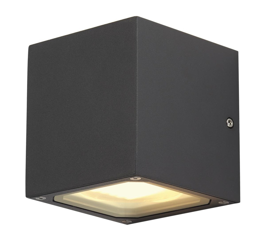 [SLV-232535] SITRA CUBE, outdoor wandarmatuur, TCR-TSE, IP44, antraciet, max. 18W