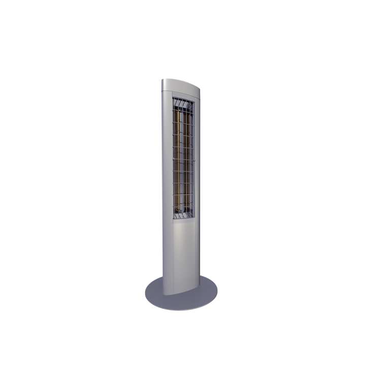 SM Z1 1400W Premium infraroodstraler staand Titanium