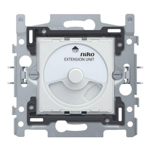 [NIK-310-02000] SOKKEL DRAAIKNOPEXTENSIE UNIV. DRAAIKNOPDIMMER, 3-DRAADS