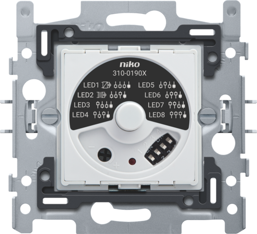 SOKKEL UNIVERSELE DRAAIKNOPDIMMER, CAB-ONTSTORING, 3-DRAADS