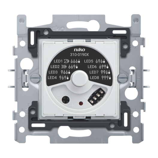 [NIK-310-01900] SOKKEL UNIVERSELE DRAAIKNOPDIMMER, CAB-ONTSTORING, 3-DRAADS