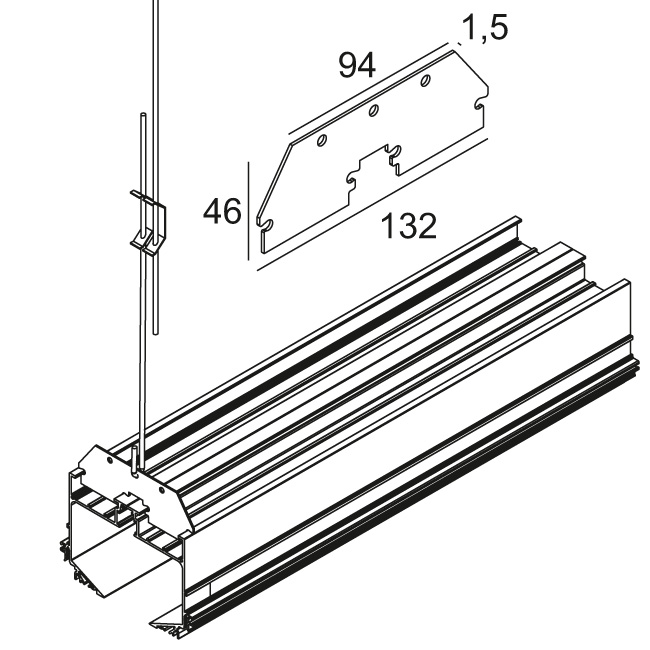 SPM52 - SUSPENSION BRACKET