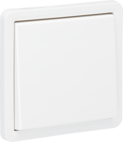 SPUITWATERDICHTE DRUKKNOP ZONDER LED, 10A, 4 KLEMMEN, SCHROEF