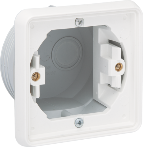 SPUITWATERDICHTE ENKELVOUDIGE INBOUWDOOS VOOR 1 FUNCTIE