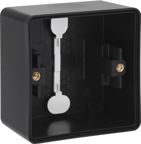 SPUITWATERDICHTE OPBOUWDOOS MET 2 INGANGEN VOOR 1 FUNCTIE